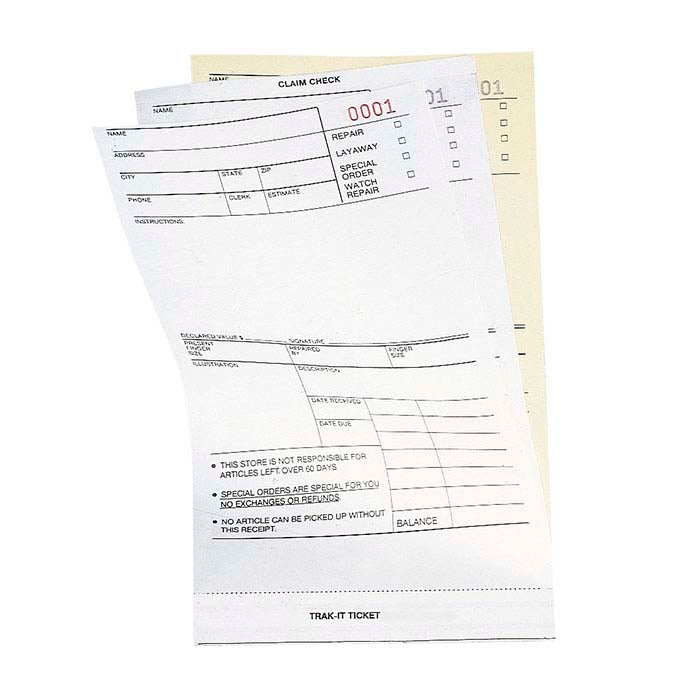 Trak-It Ticket®, 3000 Quantity