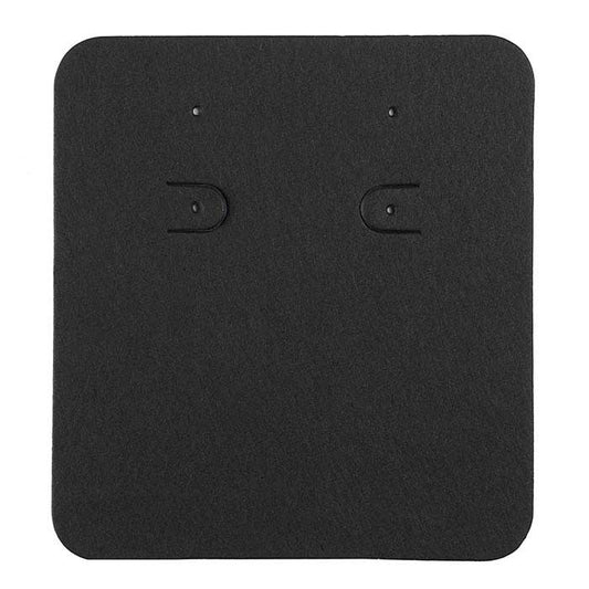 Sort hullet eller clips øreringekort