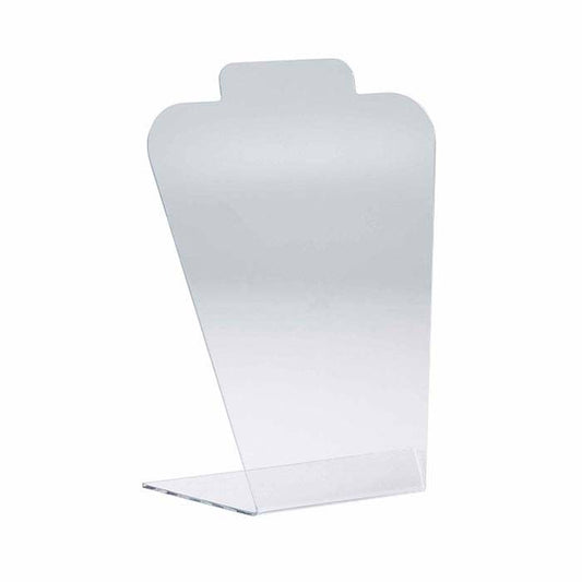 Halskettenständer mit Kontur aus transparentem Acryl