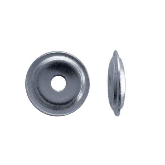 Srebro próby 925 4,3 x koralik w kształcie rozetki