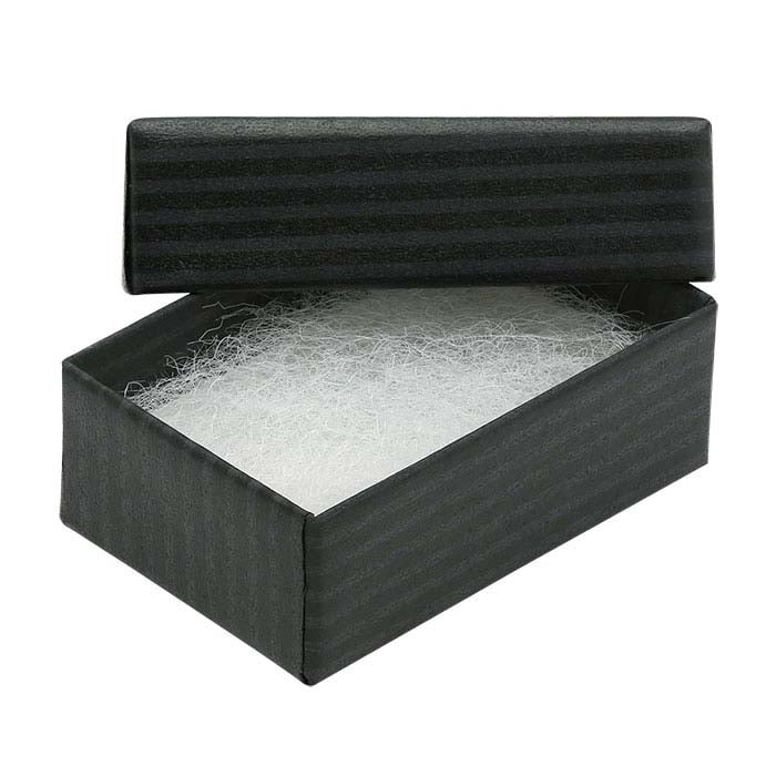 Black Pintripe Recycled-Paper Gift Box