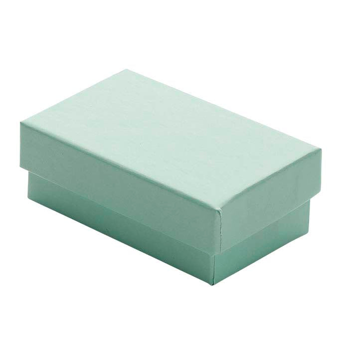 Glossy Blue-Ice Paper-Covered Gift Box