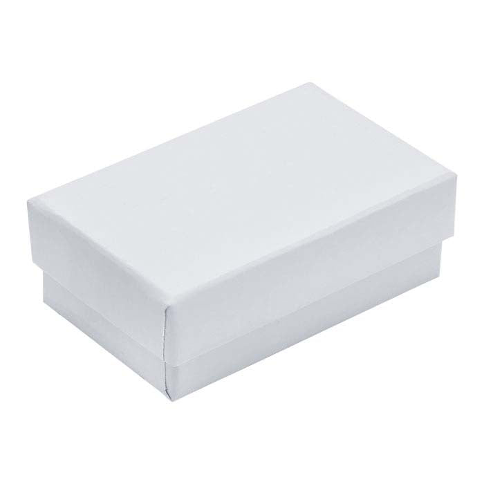 White Glossy Paper-Covered Gift Box