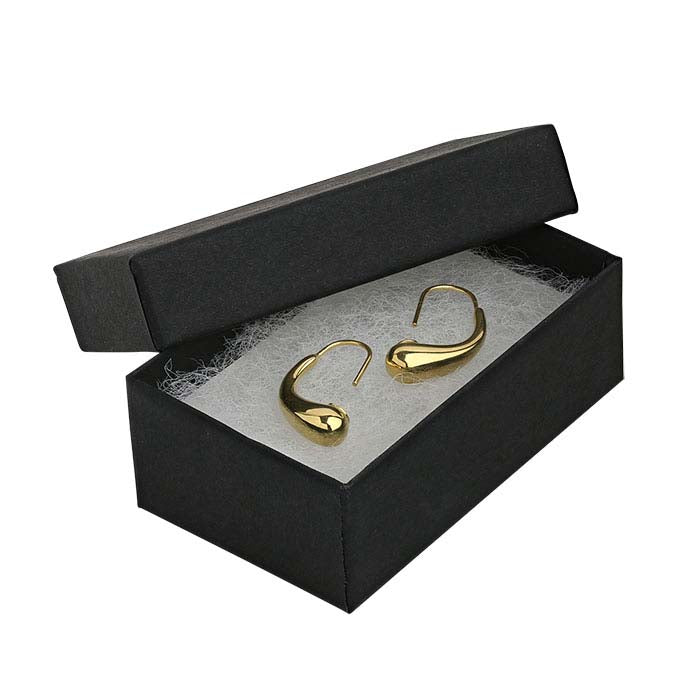 Matte Black Recycled-Paper Gift Box