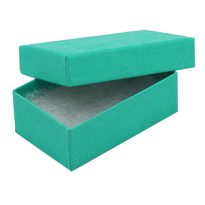 Tropical Blue Paper-Covered Gift Box