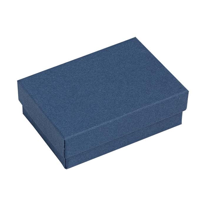 Navy Blue Recycled-Paper Gift Box