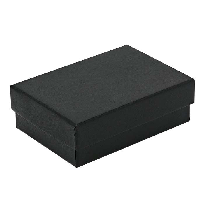 Black Satin Recycled Paper Gift Box