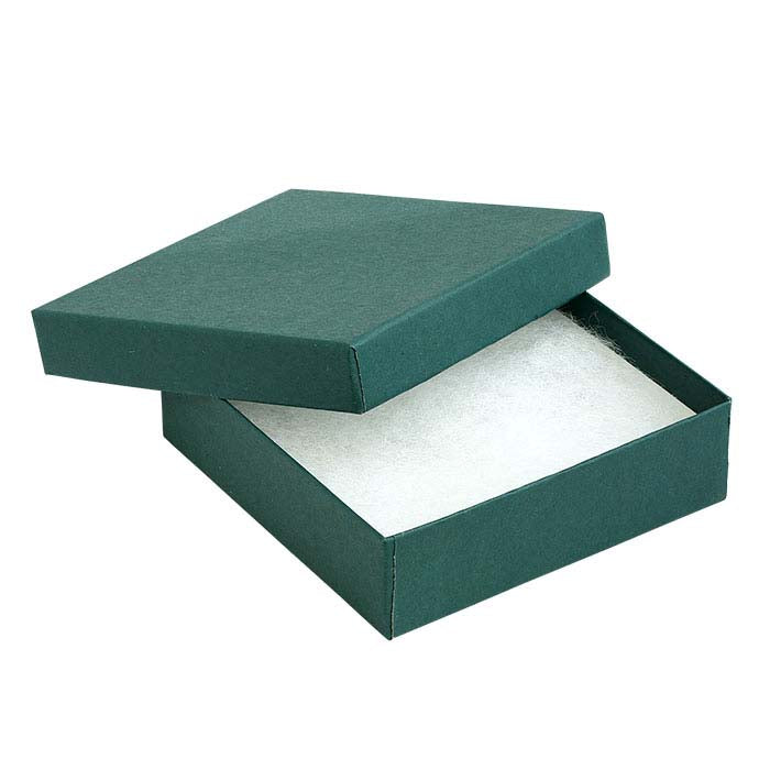 Pine Green Recycled-Paper Gift Box