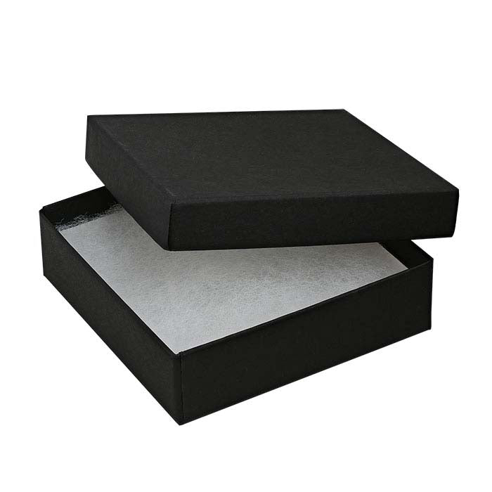 Matte Black Recycled-Paper Gift Box