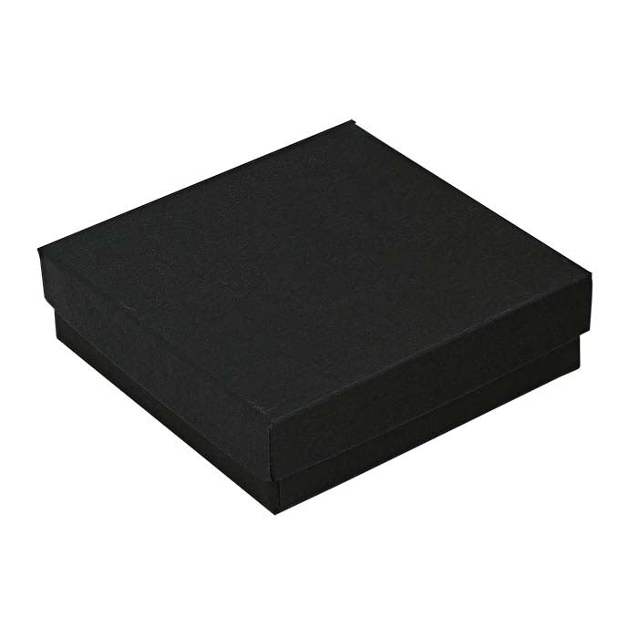 Matte Black Recycled-Paper Gift Box
