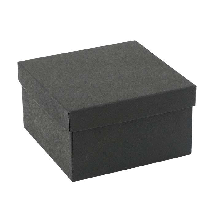 Matte Black Recycled-Paper Gift Box