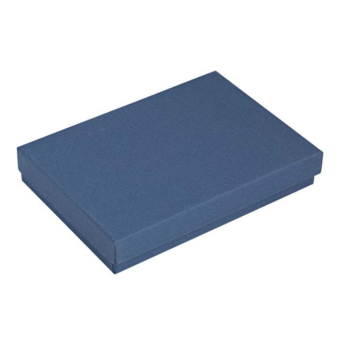 Navy Blue Recycled-Paper Gift Box