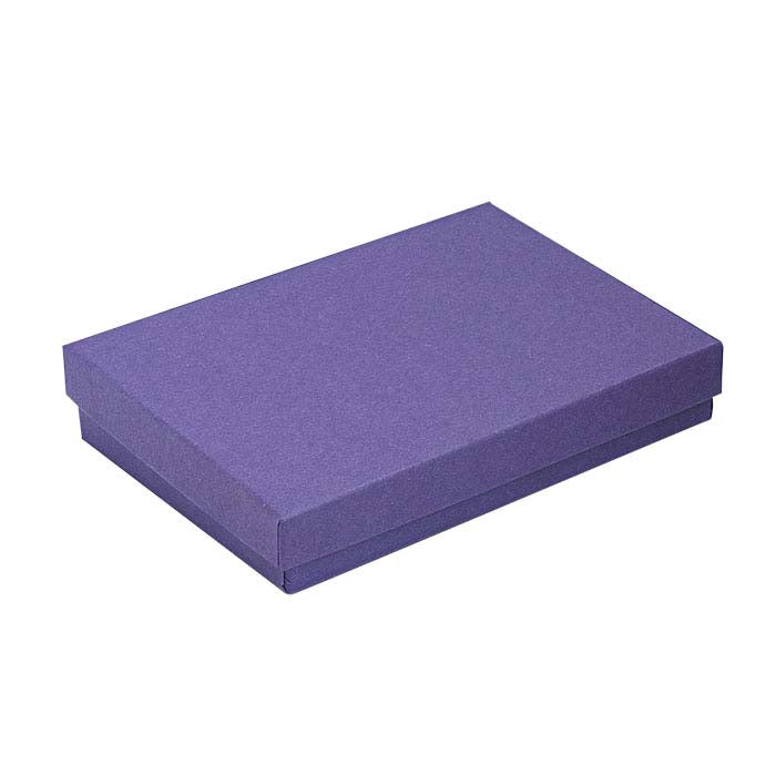 Purple Recycled-Paper Gift Box