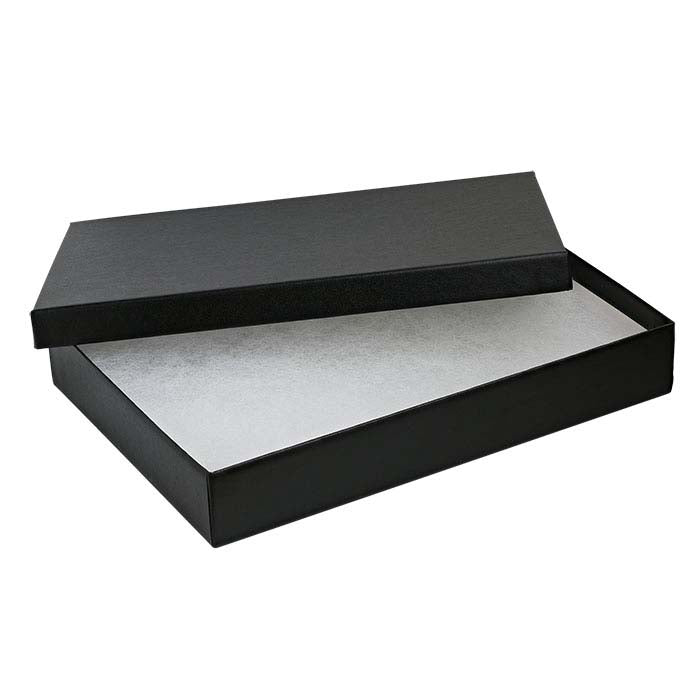 Black Satin Recycled Paper Gift Box