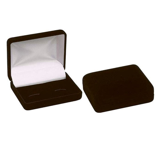 Flocked Velour Cuff Link Gift Box