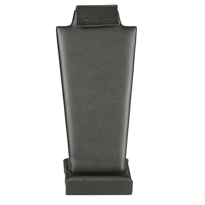 스틸 비엔나 인조 가죽 조합 목걸이 및 귀걸이 디스플레이