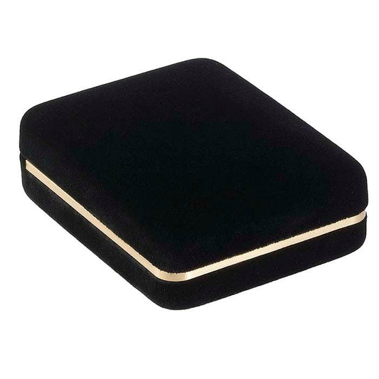 Black Soiree Velvet Large Pendant Gift Box
