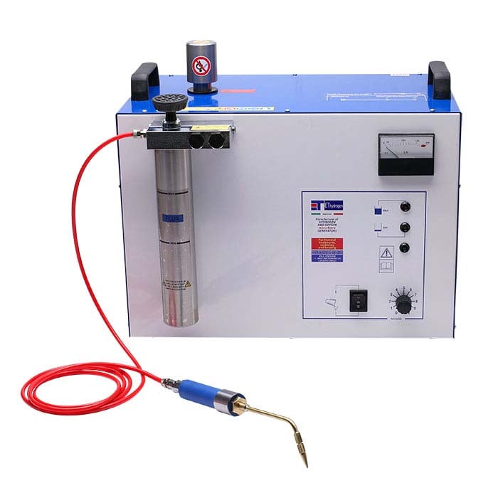 Wasserstoff-Gießbrennersystem, Kratzer und Dellen