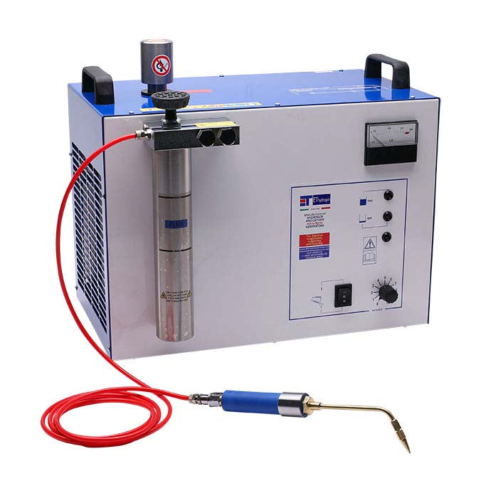 Wasserstoff-Gießbrennersystem, Kratzer und Dellen