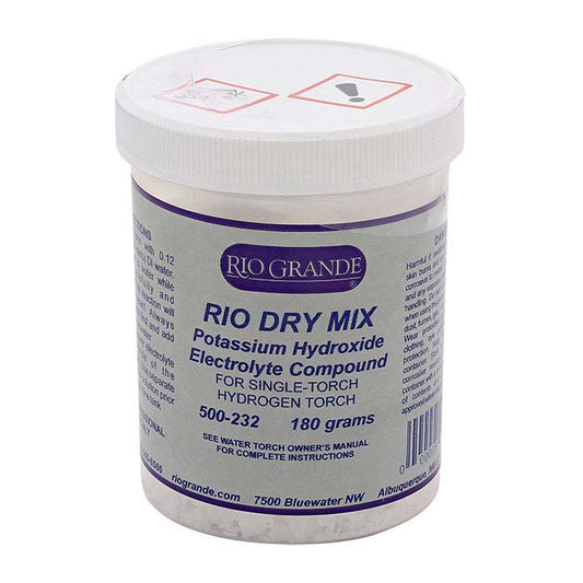 ריו תערובת יבשה 180 גרם הידרוקסיד אשלגן תרכובת אלקטרוליט למערכת ריתוך מימן עם לפיד יחיד