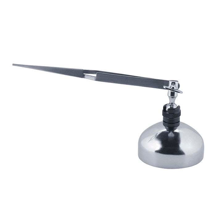 带镊子的圆顶第三手底座