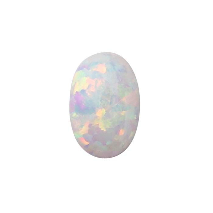 Kyocera White Opal Oval Cabochon