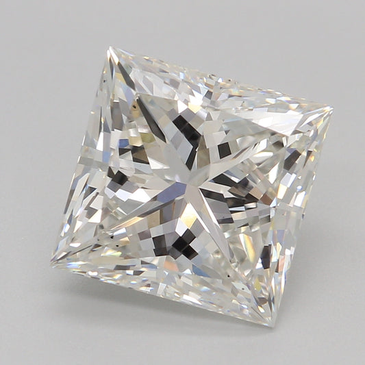 Lab-Grown Diamond 2.78ct, Princess, H, VS2