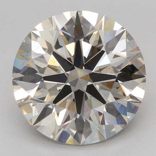 Lab-Grown Diamond 5.21ct, Round, K, SI1