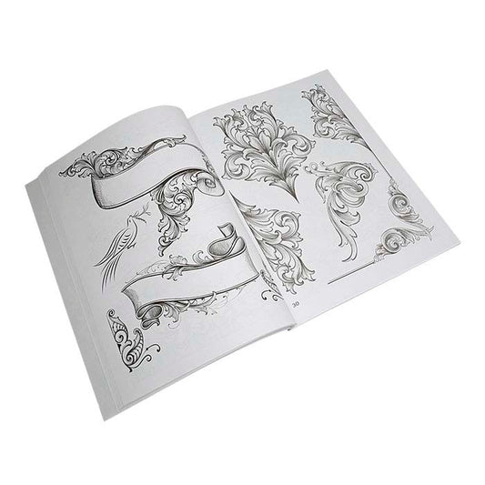 Ornate Scrollwork & Ornamental Designs by Sam Alfano, Book