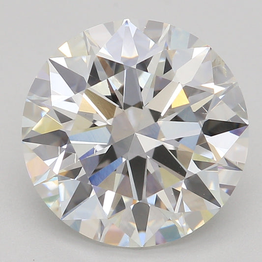 Lab-Grown Diamond 2.52ct, Round, G, SI1
