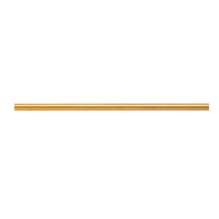 14K Yellow Gold 3.56mm Heavy-Wall Tubing, 1/2-Hard