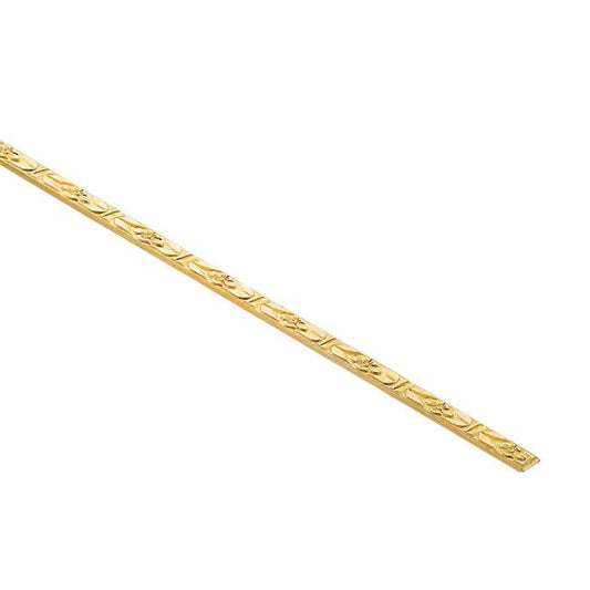 14K Yellow Gold Pattern Wire, Dead-Soft
