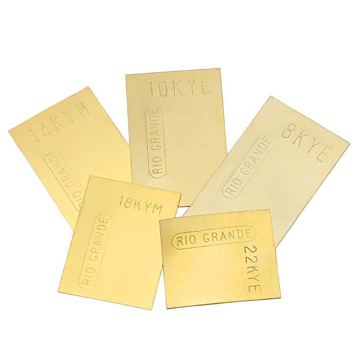Karat Plumb Yellow Gold Sheet Solder, .