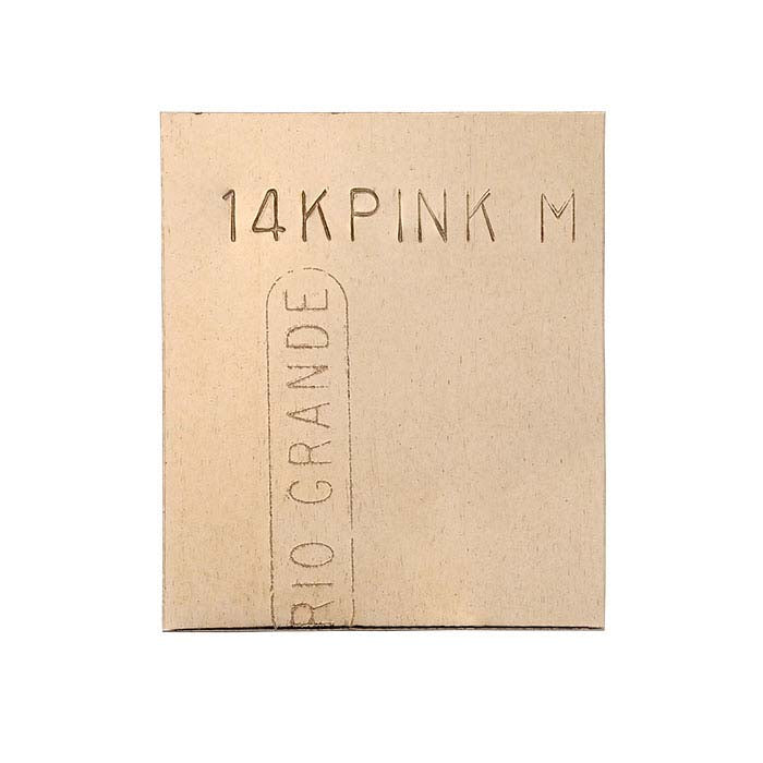 Plumb rosaguld pladesolde, 0,25 mm