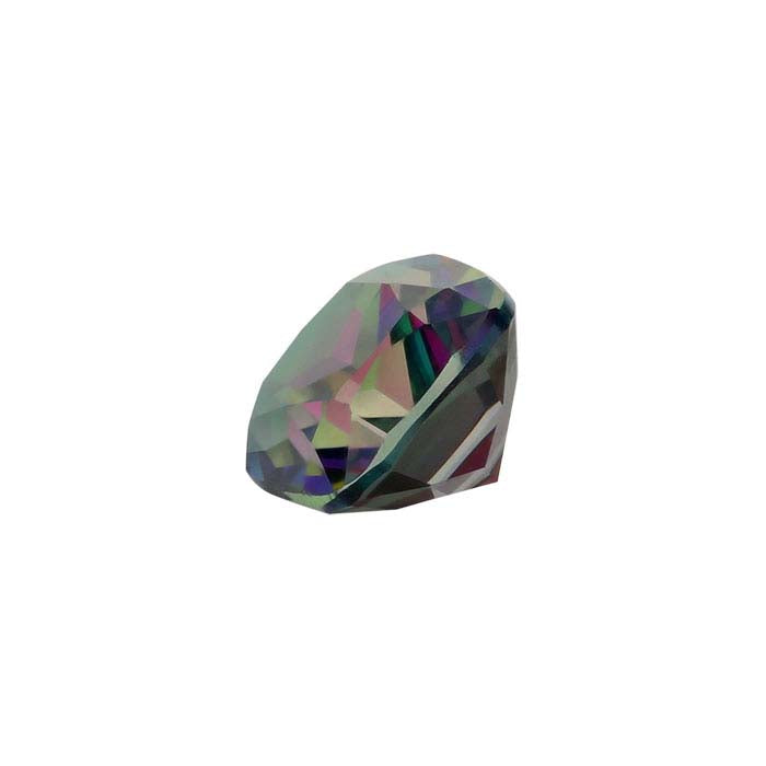 Azotic Green Mystic™ Topaz Cushion Faceted Gemstone