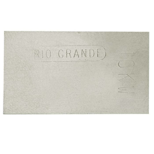 14K Plumb White Gold Sheet Solder, 0.25mm, Easy