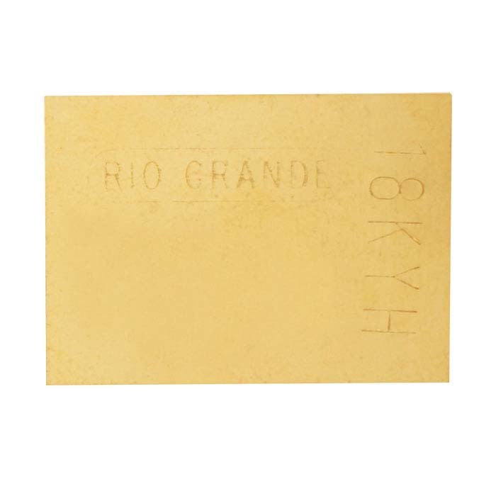 Karat Plumb Yellow Gold Sheet Solder, .