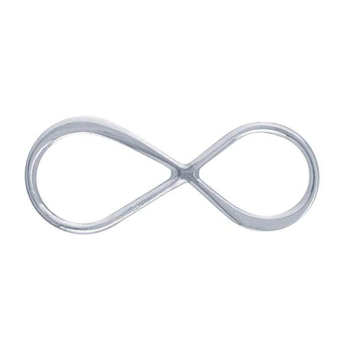 Sterling Silver Infinity Link Component