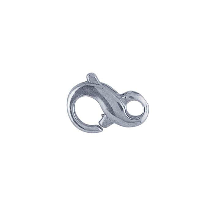Sterling Silver Figure-Eight Lobster Clasp