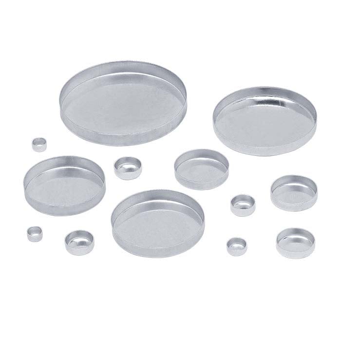 Sterling Silver Round Bezel Cup Setting