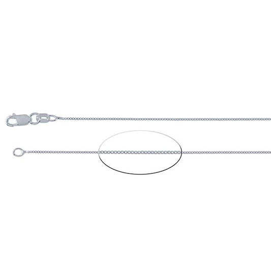 Sterling Silver Venetian Box Chain