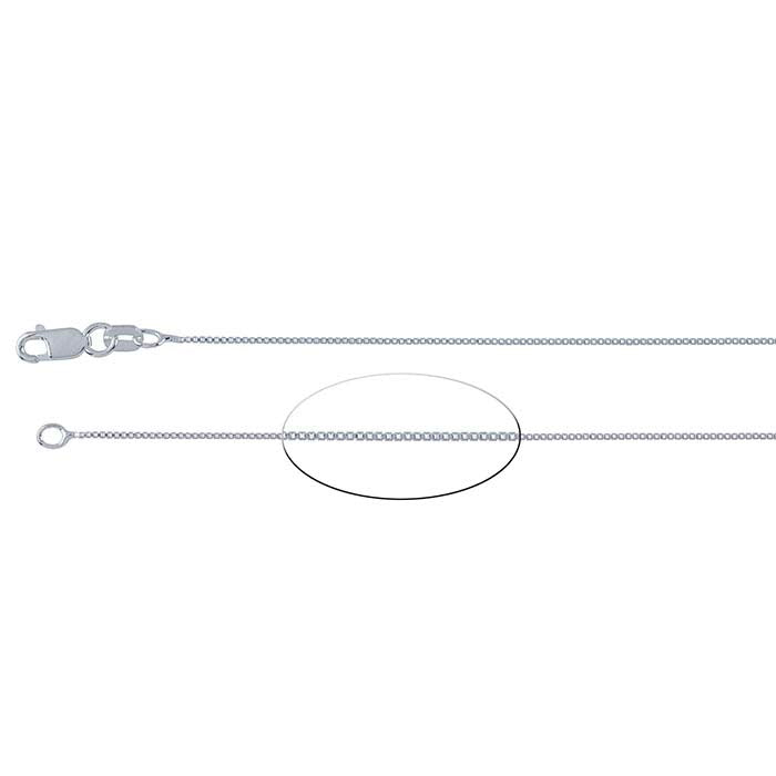 Sterling Silver Venetian Box Chain