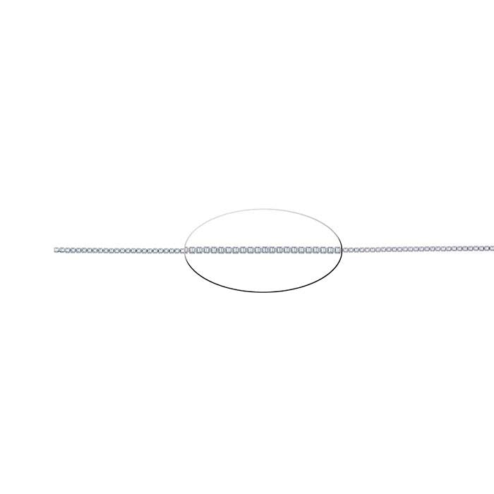 Sterling Silver Venetian Box Chain