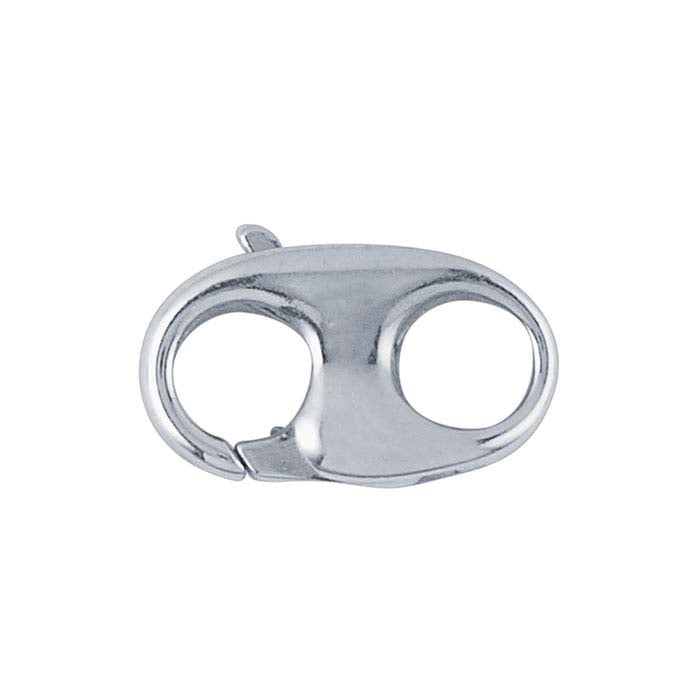 Sterling Silver Anchor Link Lobster Clasp