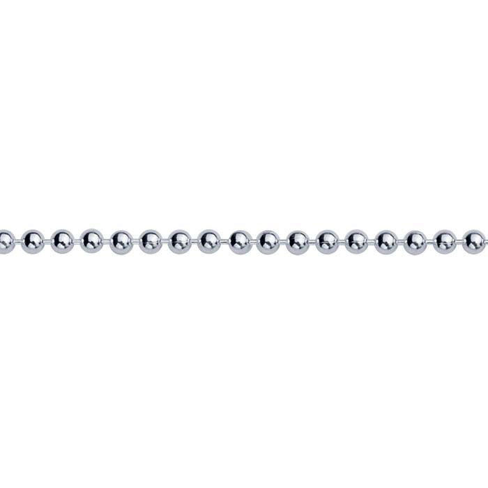 Sterling Silver Bead Chain