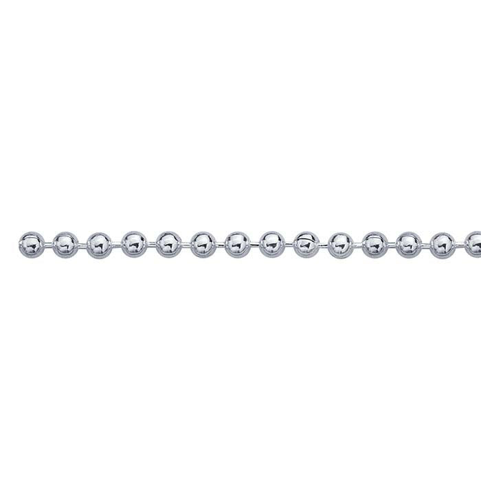 Sterling Silver Bead Chain