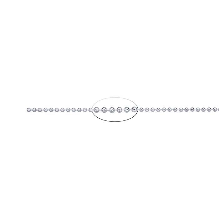 Sterling Silver Bead Chain