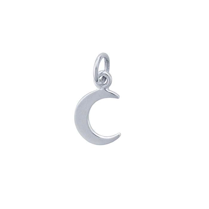 Sterling Silver Crescent Moon Charm