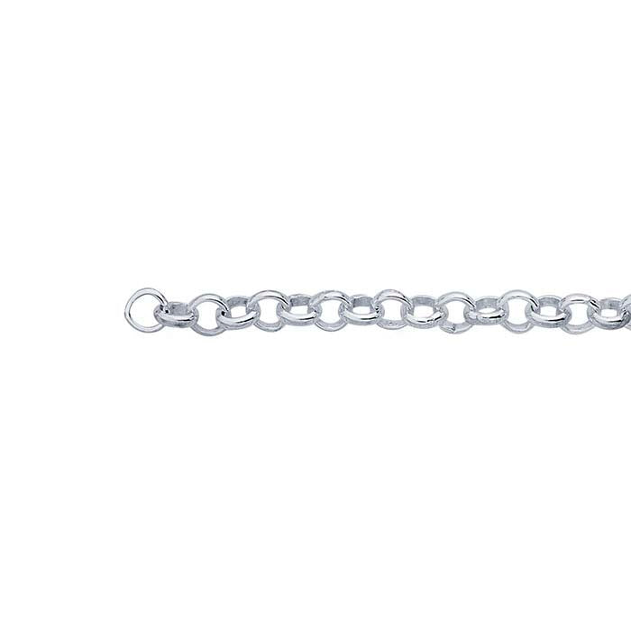 Sterling Silver Round Rolo Chain