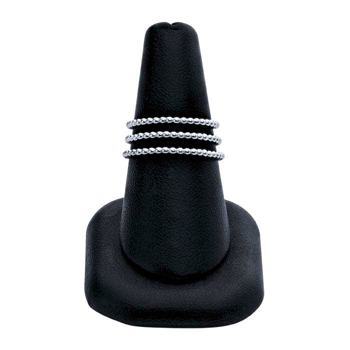 Sterling Silver Beaded Ring